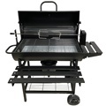 Outdoor Patio Grill with Double Side Plates and Baking Branches1
