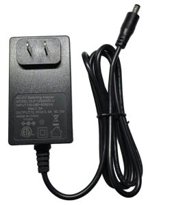 12V 5A 60W wall plug power adapter