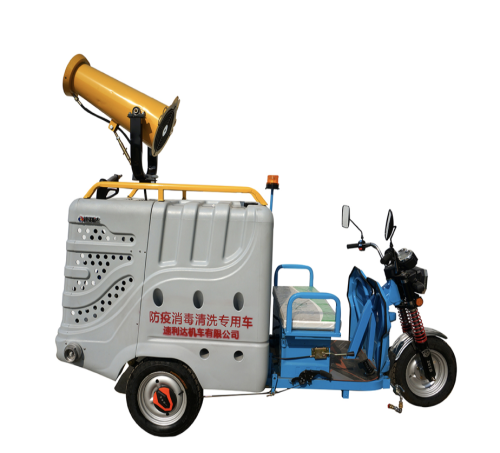 What is the reason why electric high-pressure cleaning vehicles do not produce water