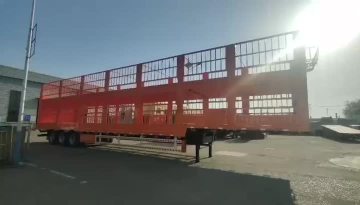 Gooseneck Stake Semi Trailer