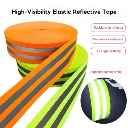 Um cinto, múltiplas funções! Cinto elástico reflexivo 2025 da Hongfan Reflective Materials desbloqueia novas aplicações de segurança em vestuário
