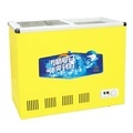 SCD-248 Refrigerator Display Freezer for Frozen Food - Plain Glass Door Mobile Home Fridge Freezer1