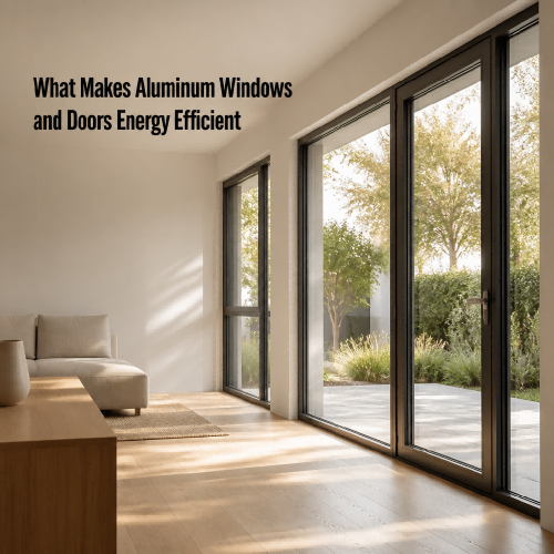 What Makes Aluminum Windows and Doors Energy Efficient