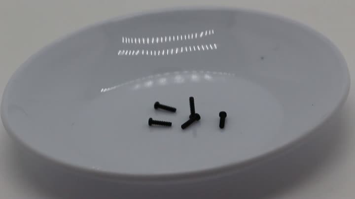 CB1.2*5 1020 Flat head flat tail self tapping screw