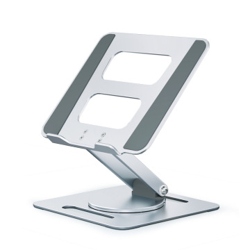 Rotate and increase the height of the computer stand