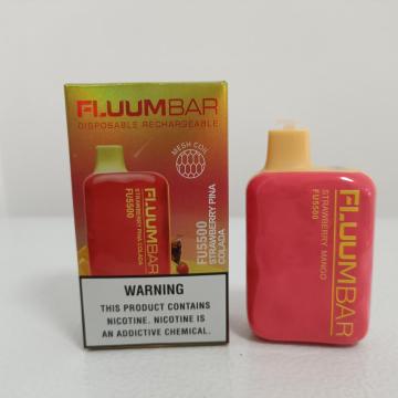 Hochwertiger Fluum -Bar 5500puffs Einwegvape -Großhandel