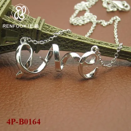 Renfook handmade silver jewelry baroque pearl necklace