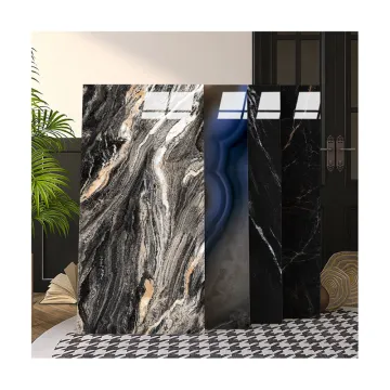 High-End Glossy Porcelain Tiles: 750*1500mm Luxury Living Room Ceramic Flooring and Wall Solutions