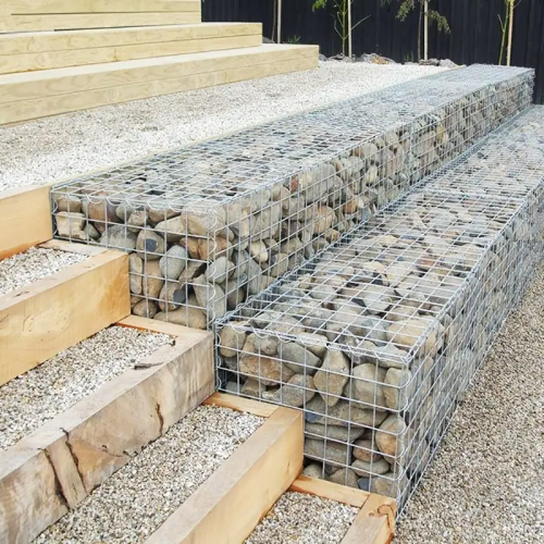 Gabion Box Solution для крутого склона
