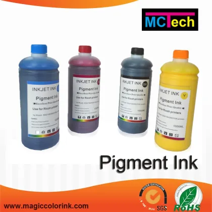 Indoor Printing Inkjet Dye Pigment Ink cmyk