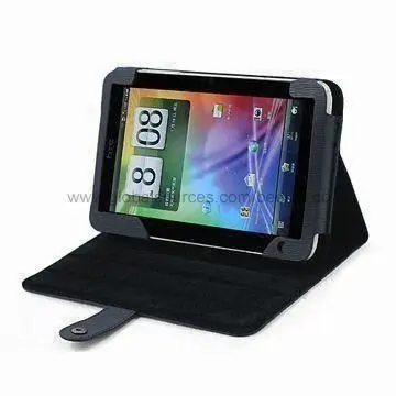 PU Leather Case for HTC Flyer, Available in Various Colors
