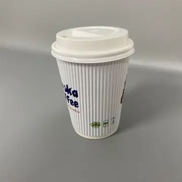 Eco Friendly 12oz Coffee Paper Cup with Lid