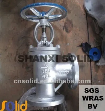 angle globe valve