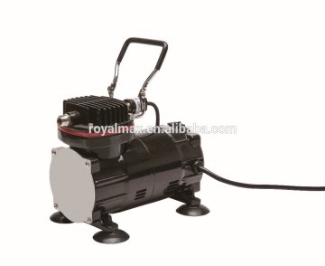 Royalmax piston type and oil free airbrush compressor for making up ,nail painting ,body painting ,arts and crafts etc.