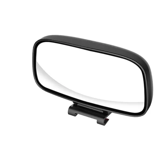 ABS New Auto Auxiliary Rearview Mirror with 360-Degree Adjustment, Safety Suction Cup, and Wide-Angle Blind Spot Mirror