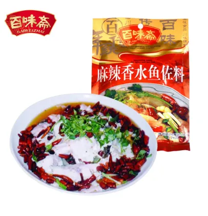 Chinese Seasoning Sichuan Food Spicy Seasoning Sauce For Bolied Fish
