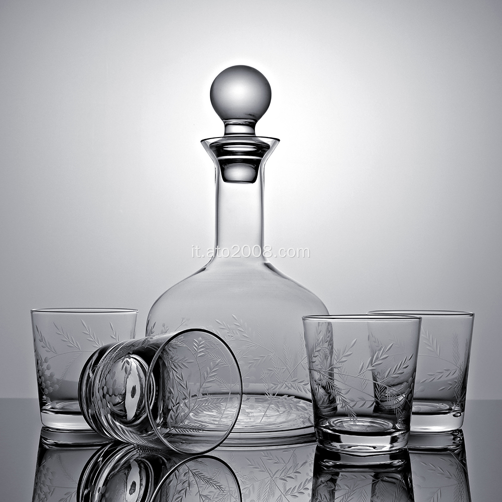 Set decanter e bicchieri