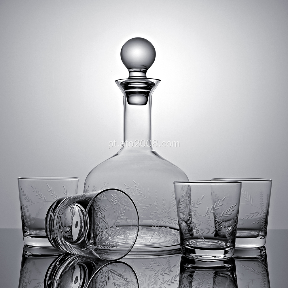 Conjunto de Decanter e Copo