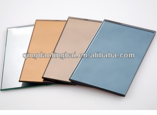 2-6mm decorate mirror Silver Mirror Glass aluminium mirror , color mirrorfor the CE