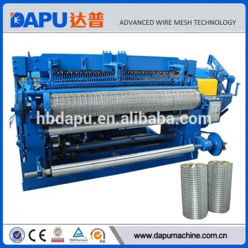 Welded galvanized wire mesh roll machine