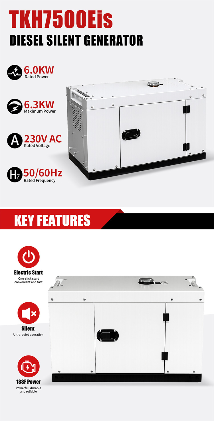TKH7500Eis Diesel Generator（5）
