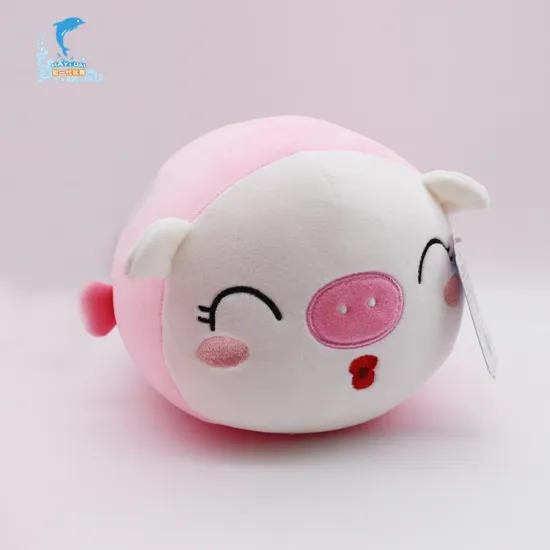 Super soft plush lovely animal plush pig toy stuffed plush pink pig soft toy for children
