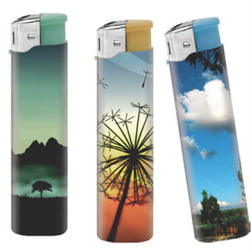 Disposable Natural Landscape Electronic Lighter