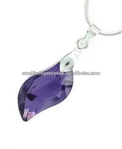 crystal pendant necklace