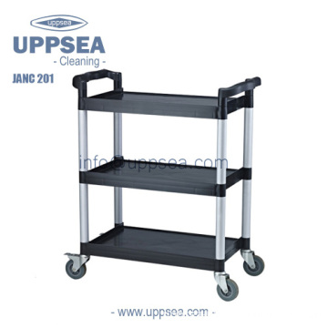 UPPSEA Commercial Executive Plastic Enclosed Utility Cart with Cabinet: Your Efficient Storage Solution
