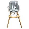Baby Highchair with Adjustable Footrest and Tray