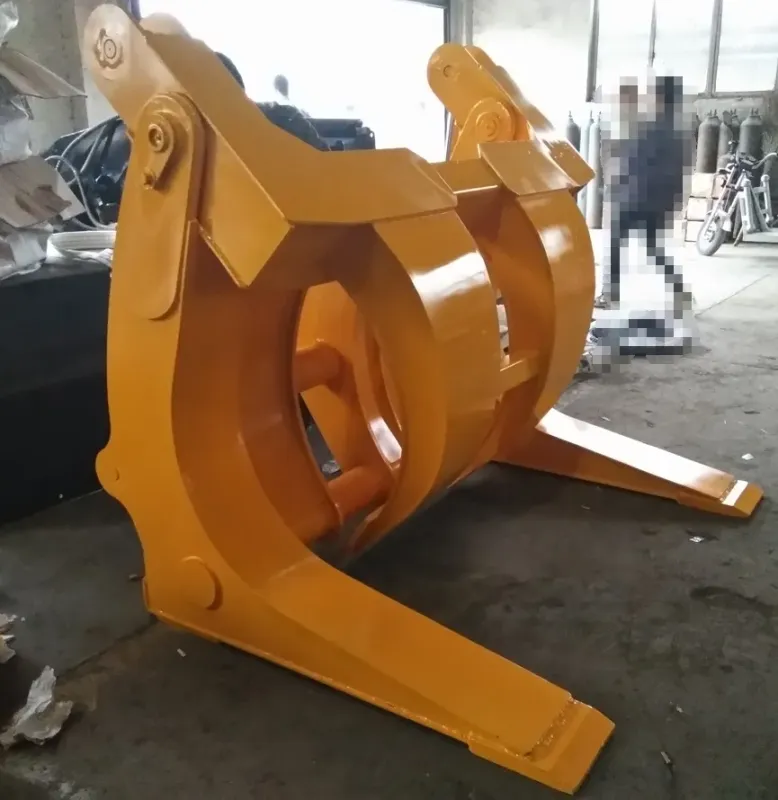 Heavy Duty Industrial Grapple Wood Log Grapple Front End Loader
