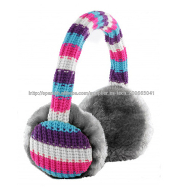 Promotional winter earmuff/fake fur earmuff/Unique earmuff