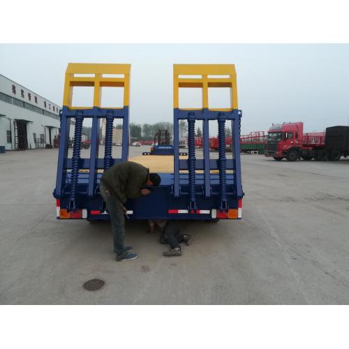 4 Axle Heavy Duty Lowbed Semi Trailer