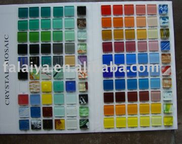 Glass Mosaic Swimming pool tile color range