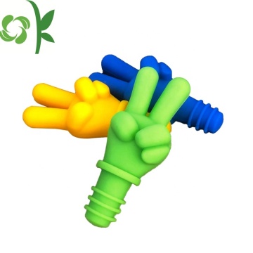 High Quality Silicone Finger Shape Wine Stopper