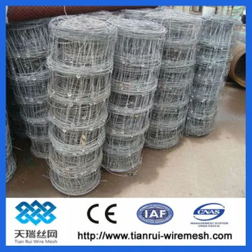 Hot Dipped Galvanized Cattle Field Fence/galvanized farm fence