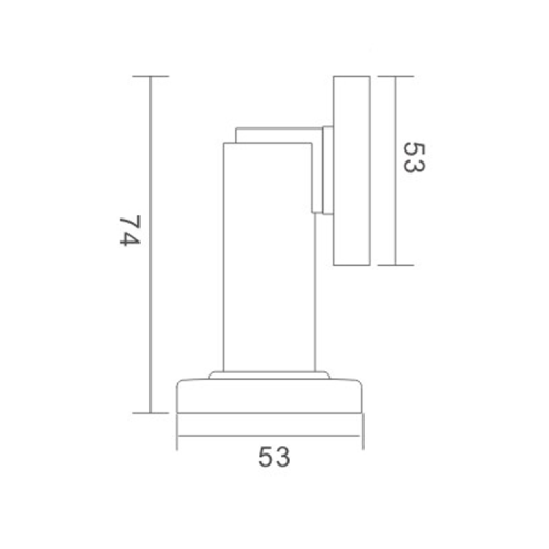 Дверная остановка из нержавеющей стали