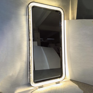 Élégant Design LED Mirror Light - luxueuse lumière murale avec apparence en cristal