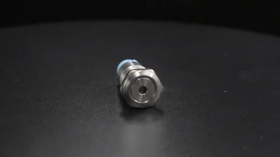 Latching Dot LED Push Button Switch 12mm