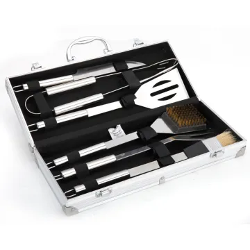 BBQ Grill Kit Aluminum Box 6 Times