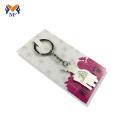 Custom Shaped Metal Keychain No Minimum