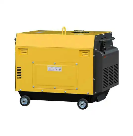 DG6500SE 5KVA silent type diesel AVR generator