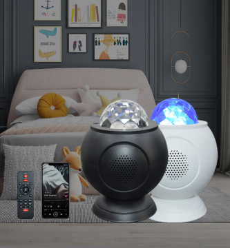 Star Master 360 Degree Rotating Multicolor 3D Starry Night Light
