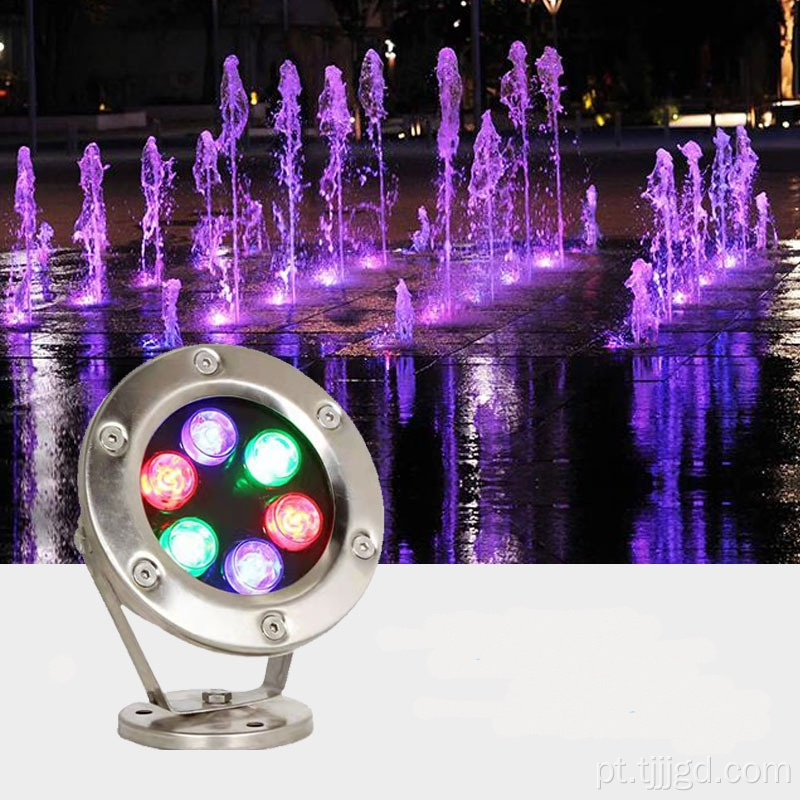 Luzes de paisagem de água LED ao ar livre