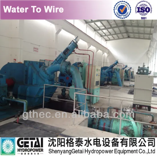 Pelton turbine runner in hydroelectric water turbine generator & governer manufacturer made in china from shenyang getai