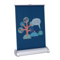 A4 tragbarer, einziehbarer Schreibtisch Roll -up -Bannerstand