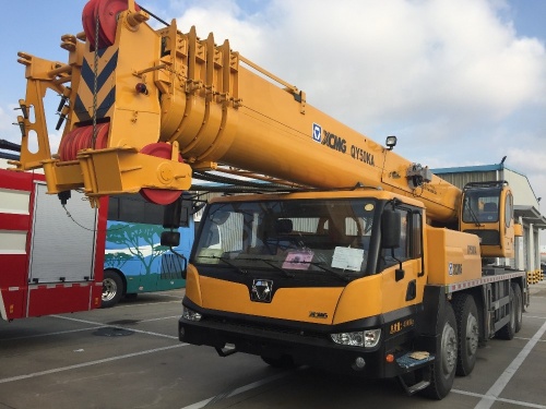 QY50KA Hydraulic 57.5m Boom 50ton Truck Crane