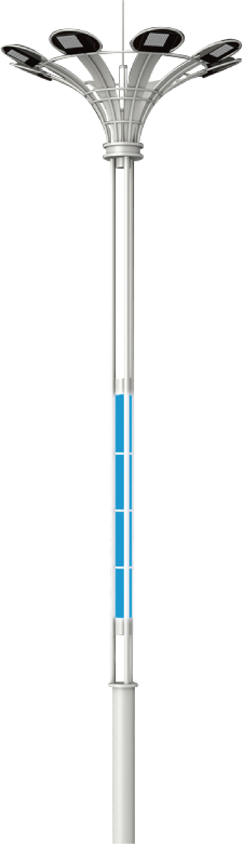 High Mast Flood Light Poles