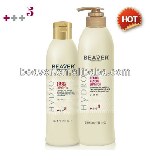 smoothes hair surface rescue hair care shampoo