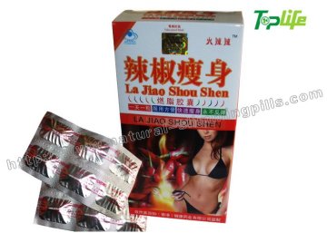 Fast Slimming Chilli Slimming Natural Slimming Pills With Natural Mexico Chilli For Beautifying Skin